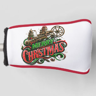 Couvre-club De Golf Merry Christmas steampunk