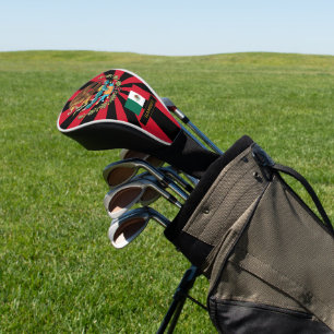 Couvre-club De Golf Mexique Golf & Premium drapeau mexicain / Patriote