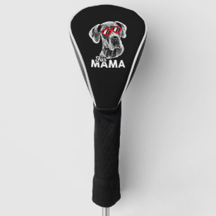 Couvre-club De Golf Mignonne grande dane Fur Mama