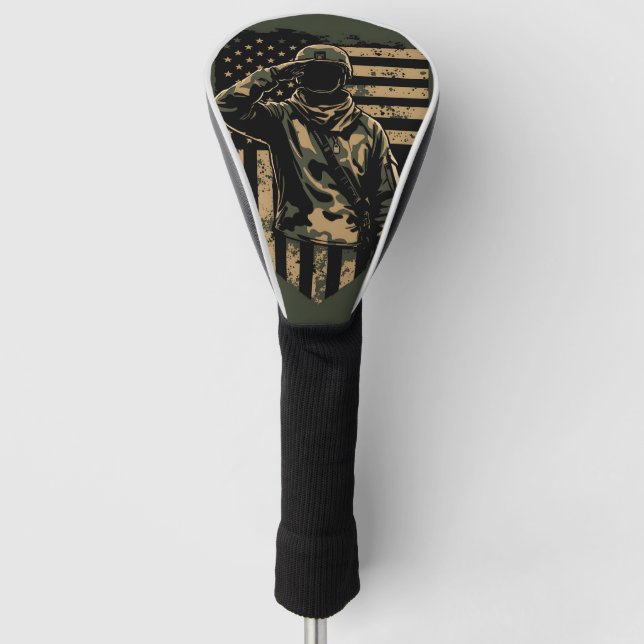 Couvre-club De Golf Militaire (Devant)