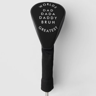 COUVRE-CLUB DE GOLF MODÈLE AUDIT "WORLDS GREATEST" PÈRE