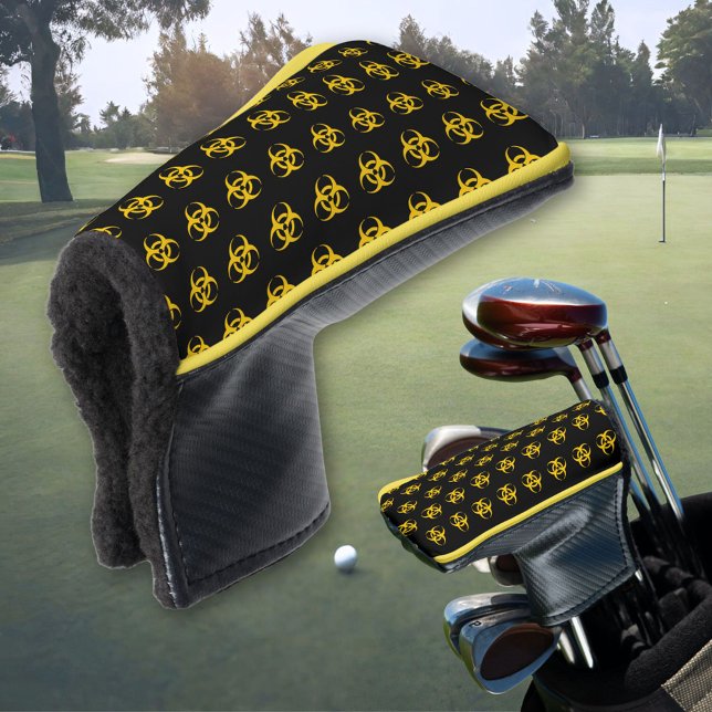 Couvre-club De Golf Modèle d'icône de risque biologique (Créateur téléchargé)