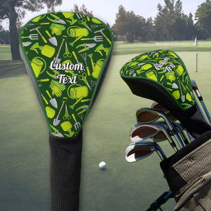 Couvre-club De Golf Modèle d'icônes de jardinage