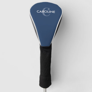 Couvre-club De Golf Moderne simple classique première marine bleu