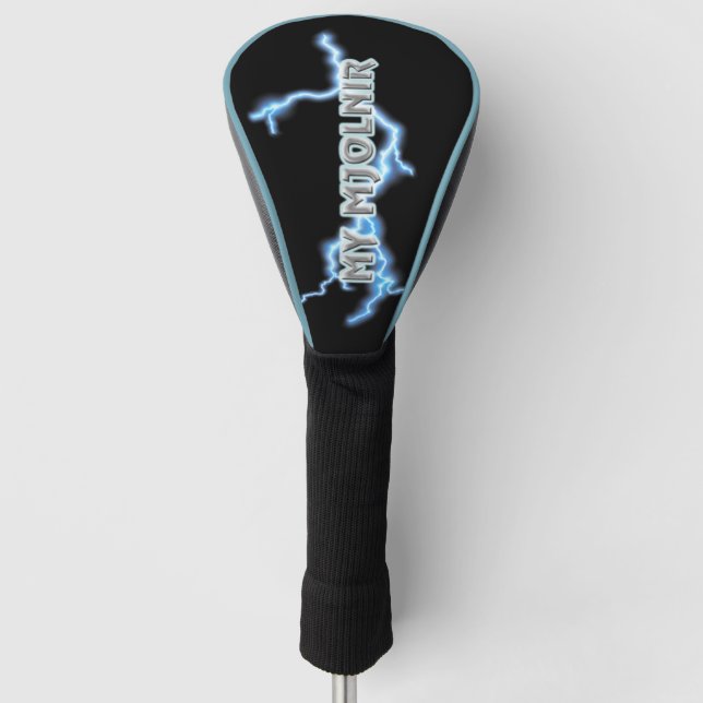 Couvre-club De Golf Mon couvre-tête Mjolnir (Devant)