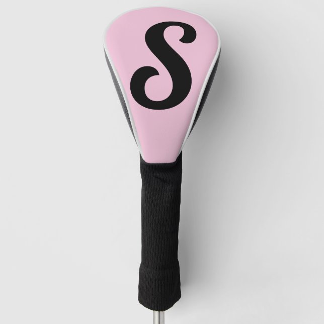 COUVRE-CLUB DE GOLF MONOGRAM PERSONNALISÉ (Devant)