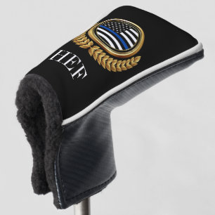 Couvre-club De Golf Monogramme de la police de golf