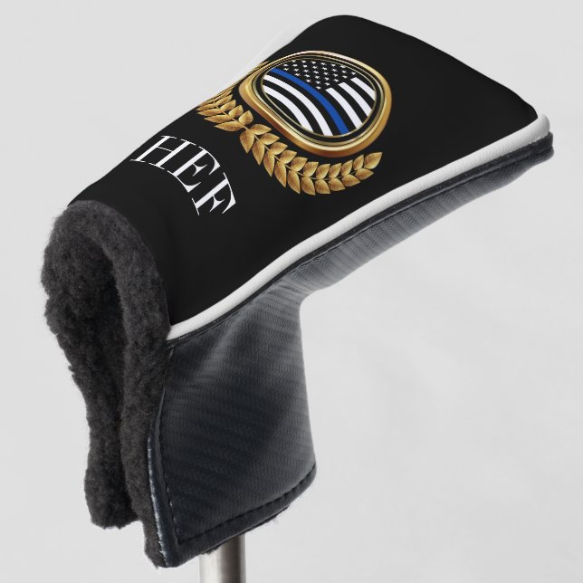 Couvre-club De Golf Monogramme de la police de golf (Devant 3/4)