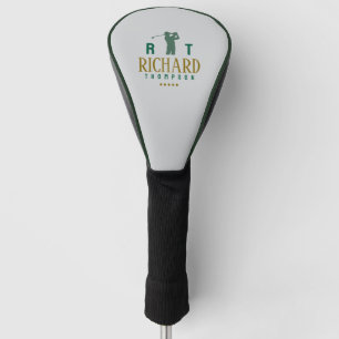 Couvre-club De Golf Monogramme Logo pour Golfeurs Élégants