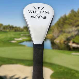 Couvre-club De Golf Monogramme Nom Golf Clubs Ace   Choisissez votre c