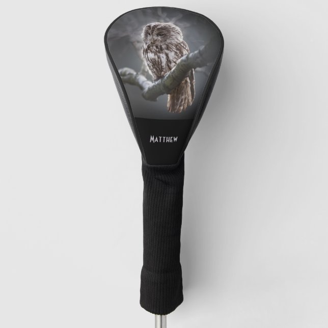 Couvre-club De Golf Monogramme photo Night Owl (Devant)
