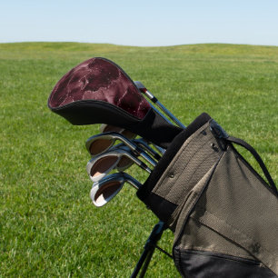 Couvre-club De Golf Moody Agate Vin Bordeaux Sangria Merlot Maroon