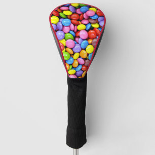 Couvre-club De Golf Morceaux de bonbons colorés