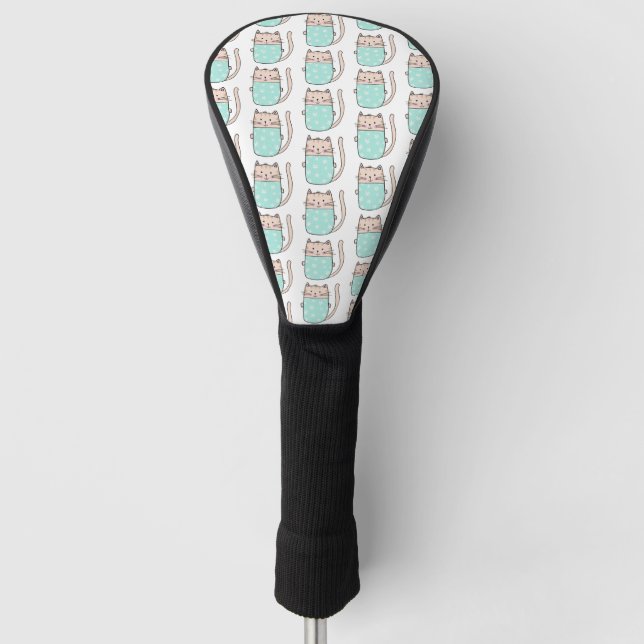 Couvre-club De Golf Motif (Devant)