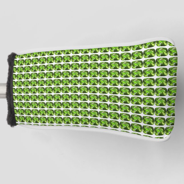 Couvre-club De Golf Motif Abstrait vert (Devant)