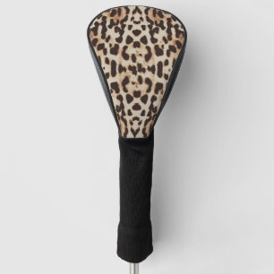 Couvre-club De Golf Motif animal Empreinte de léopard