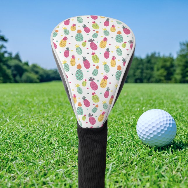 Couvre-club De Golf Motif d'ananas à fruits tropicaux (Créateur téléchargé)