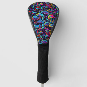 Couvre-club De Golf Motif de champignons super