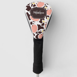 Couvre-club De Golf Motif de vache mûre