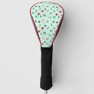Couvre-club De Golf Motif d'icône Médicale