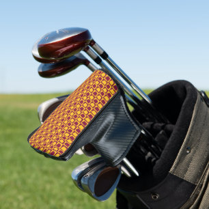Couvre-club De Golf Motif géométrique d'art pop de l'Arizona