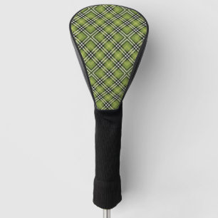 Couvre-club De Golf Motif irlandais vert de plaid
