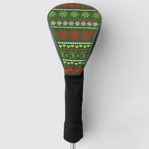 Couvre-club De Golf Motif répétitif de Noël