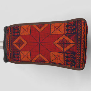 Couvre-club De Golf Motif traditionnel Palestine broderie tatreez