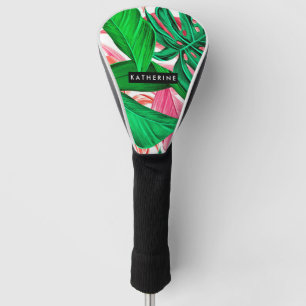 Couvre-club De Golf Motif tropical