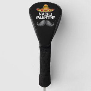 Couvre-club De Golf Nacho Valentines Day Mari espagnol mexicain