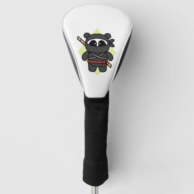 Couvre-club De Golf Ninja Panda par Amanda Roos (Devant)