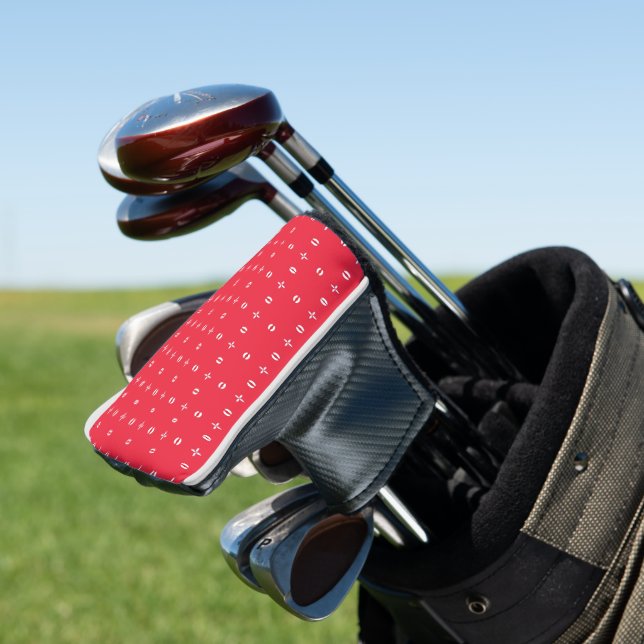Couvre-club De Golf Noël Charme Motif 09 - (In Situ)
