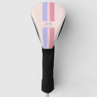 Couvre-club De Golf Nom et initiale personnalisés
