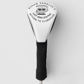 Couvre-club De Golf Nom Personnalisé Funny Lost Balls De Golf Pour Gol