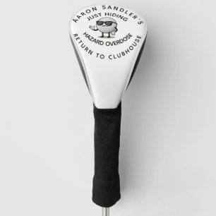Couvre-club De Golf Nom personnalisé Funny Lost Golf Ball