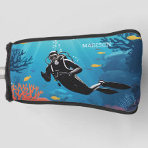Nom personnalisé Scuba Diver