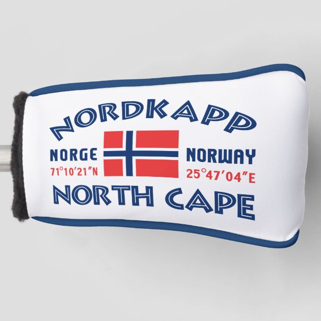 Couvre-club De Golf NORDKAPP Norvège couvercle de conducteur (Devant)
