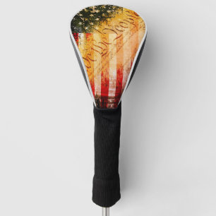 Couvre-club De Golf NOUS LE PEUPLE Vintage Rock drapeau américain