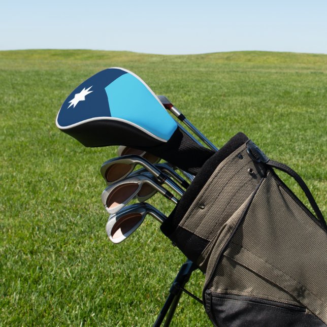 Couvre-club De Golf Nouveau drapeau de l'État du Minnesota (In Situ)