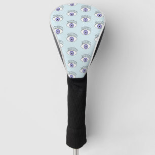 Couvre-club De Golf Oeil bleu