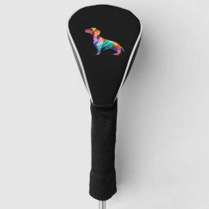 Couvre-club De Golf Origami Dachshund
