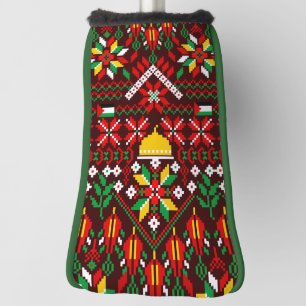 Couvre-club De Golf Palestine Tatreez Broderie traditionnelle