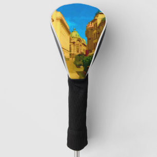 Couvre-club De Golf Pallace Bucarest peinture numérique Art Imprimer