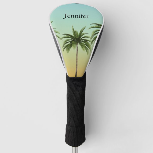 Couvre-club De Golf Palm Trees costumable (Devant)