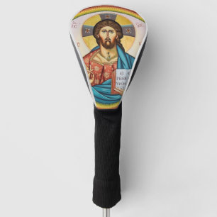 Couvre-club De Golf Pantocrator Seigneur de toute icône chrétienne ort