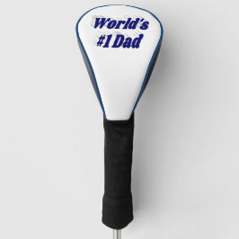 Couvre-club De Golf Papa bleu foncé