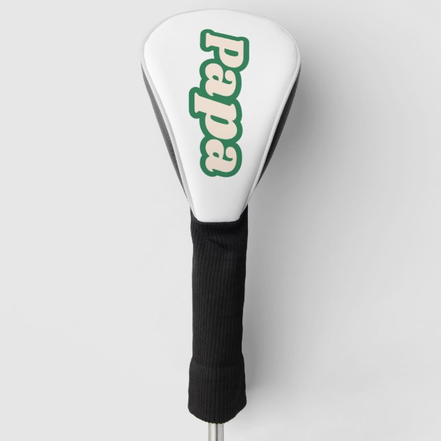 Couvre-club De Golf Papa | Grand-père, père (Devant)