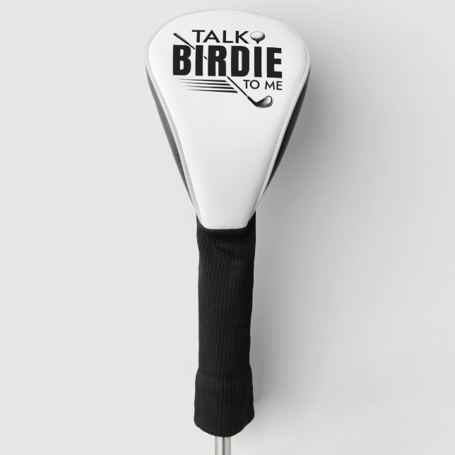 Couvre-club De Golf Parle Birdie à moi (Devant)