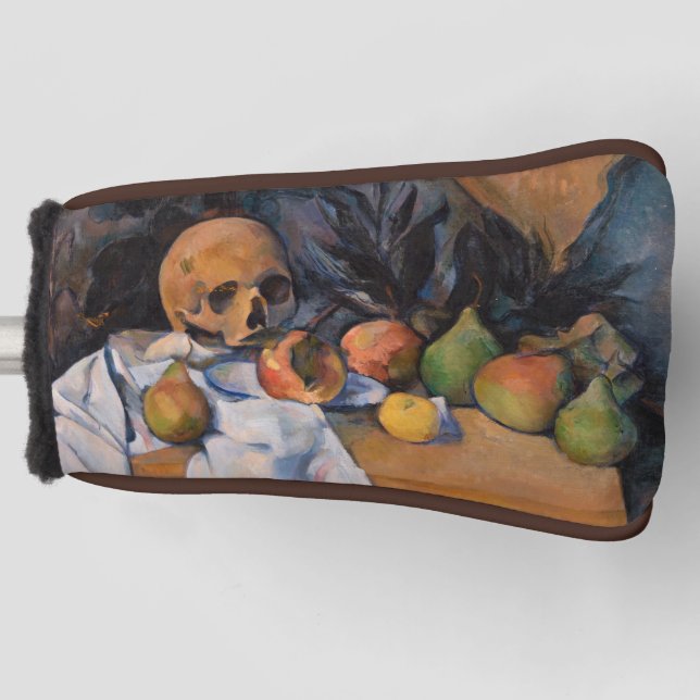 Couvre-club De Golf Paul Cezanne - La vie morte avec le crâne (Devant)
