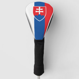 Couvre-club De Golf pavillon de la Slovaquie (variante verticale)